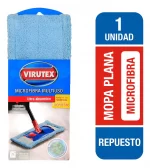 REPUESTO MOPA PLANA MICROFIBRA 35 CM VIRUTEX