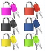SET DE 6 CANDADOS PEQUEÑOS MULTIUSOS PARA MALETAS Y EQUIPAJE COLOR - Imagen 3