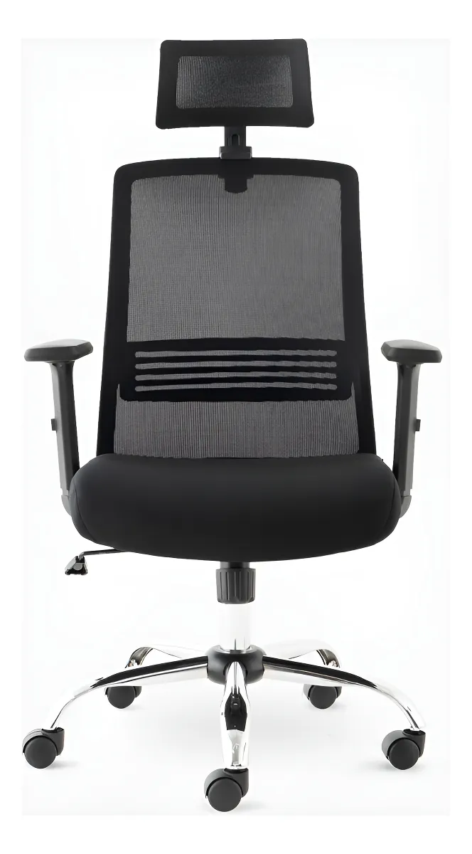 SILLA ERGONOMICA EJECUTIVA NEW CUBA CABECERA Y APOYABRAZOS REGULABLES 3 SILLA ERGONOMICA EJECUTIVA NEW CUBA CABECERA Y APOYABRAZOS REGULABLES - Imagen 1