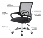 SILLA OFICINA SIN CABECERA - Imagen 2