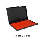 TAMPON P/SELLOS 11X7cm ROJO TRAXX