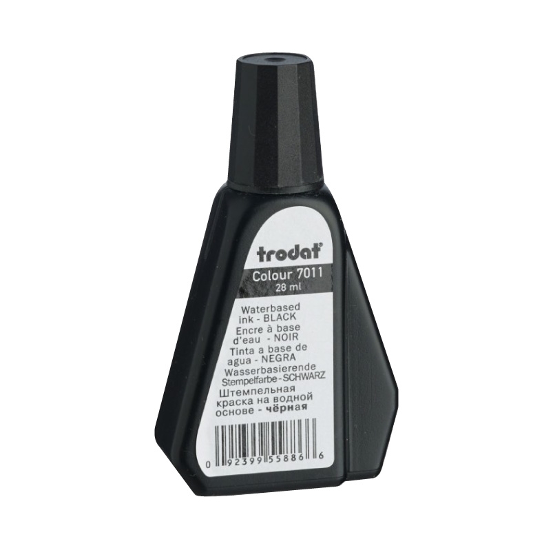 TINTA PARA TIMBRE NEGRO 28ML TRODAT TINTA PARA TIMBRE NEGRO 28ML TRODAT - Imagen 1