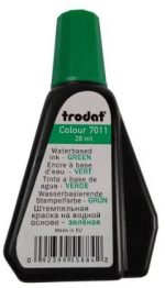 TINTA PARA TIMBRE VERDE 28ML TRODAT - Imagen 2